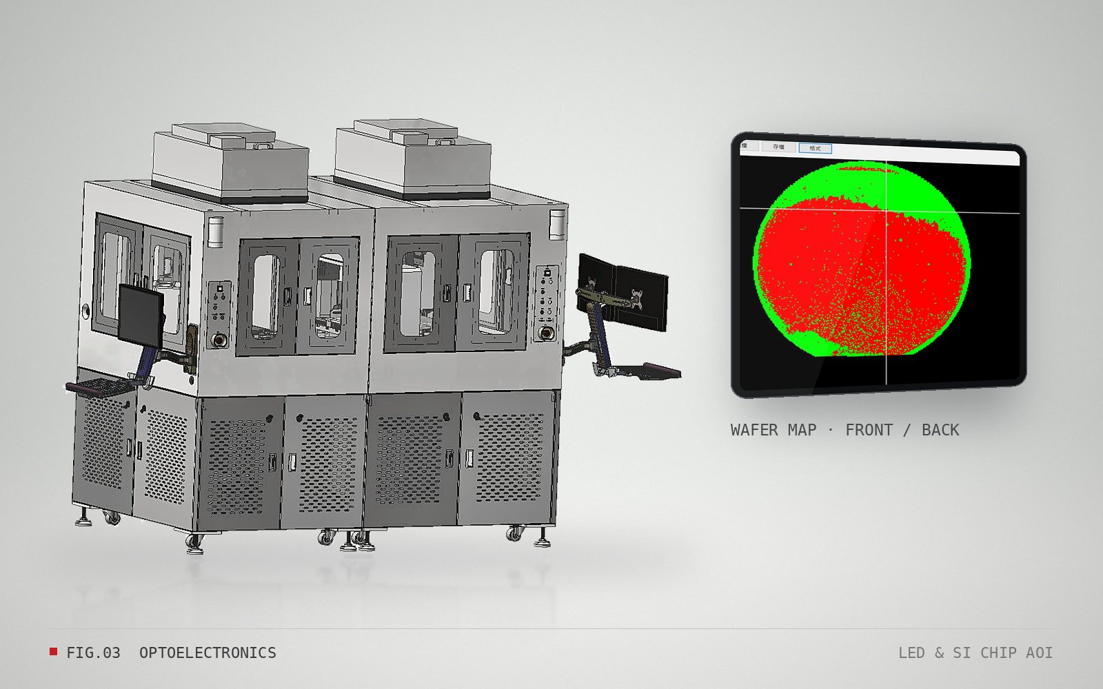 LED & Si Chip Visual Inspection System